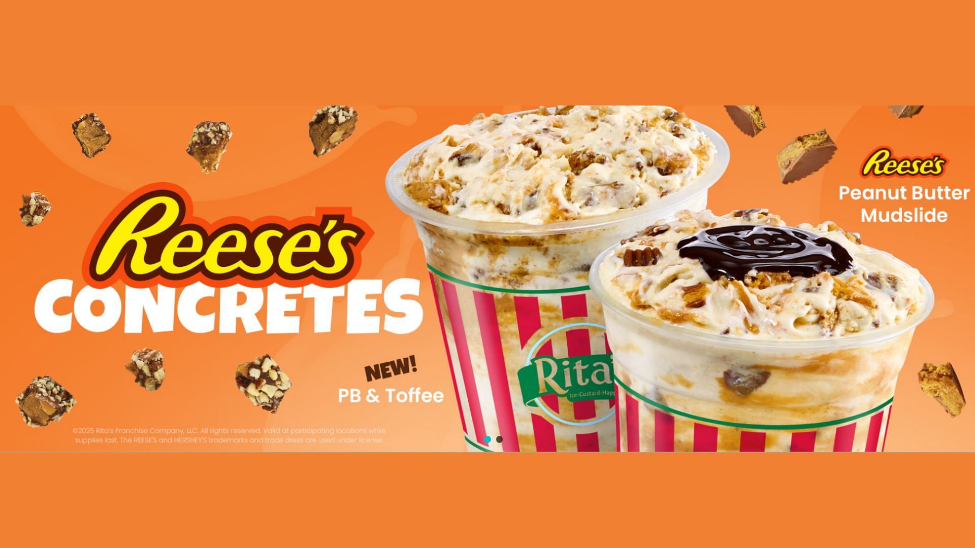 The Reese&#039;s Concretes at Rita&#039;s (Image via Rita&#039;s)