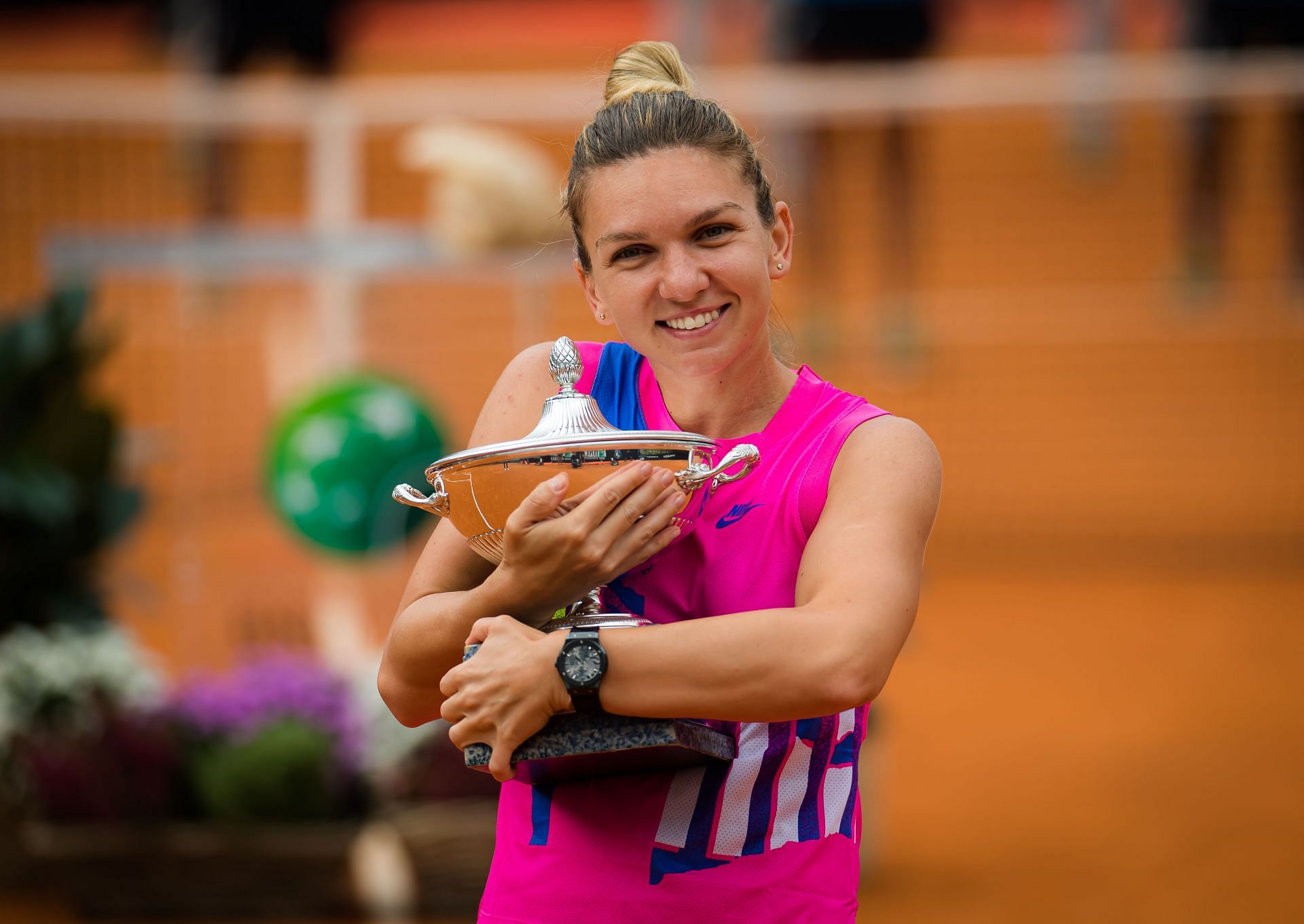 Simona Halep at the Italian Open 2020. (Photo: Getty)