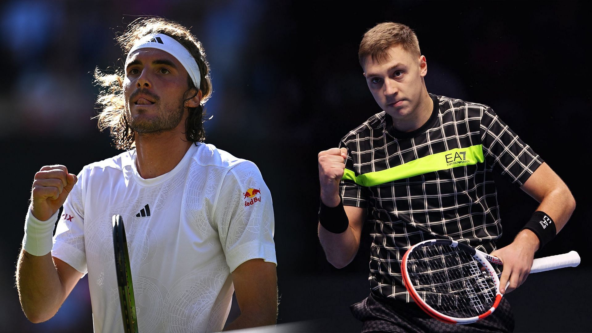 Stefanos Tsitsipas and Hamad Medjedovic will meet for the second time on the ATP Tour. (Image credits: Getty)