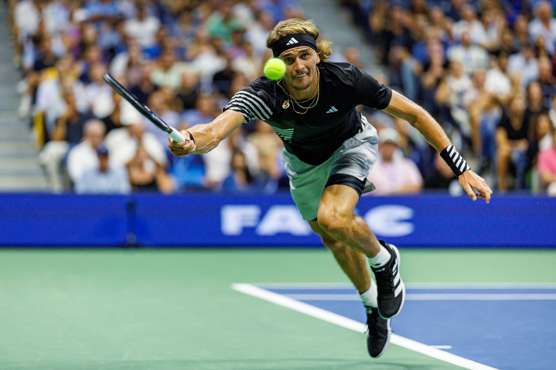 Alexander Zverev at the 2023 US Open (Source: Getty)