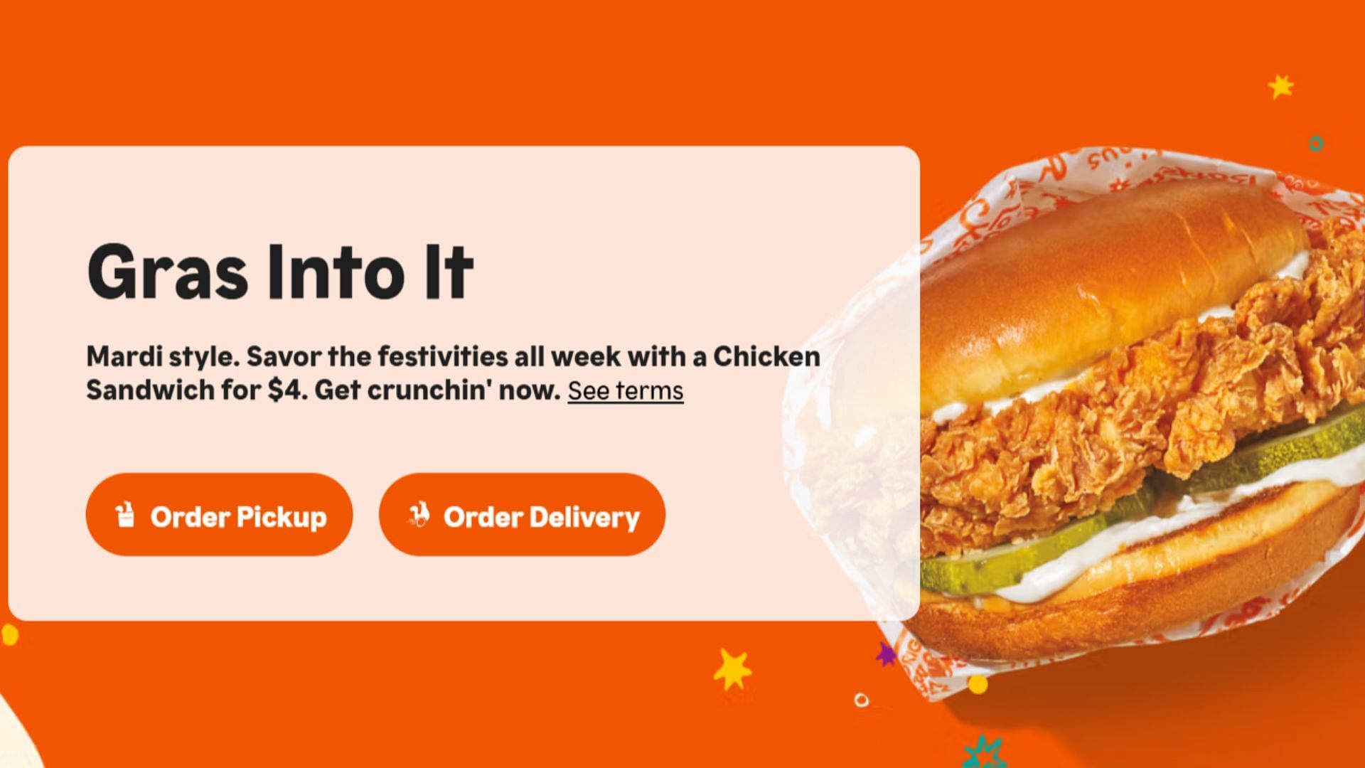 Customers can enjoy the Chicken Sandwich for $4 for a whole week (Image via Popeyes)