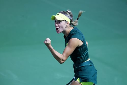 McCartney Kessler at the Dubai Duty Free Tennis Championships - Source: Getty