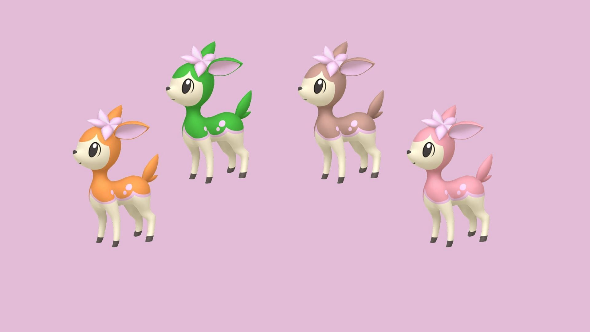 Shiny Deerling (Image via The Pokemon Company)