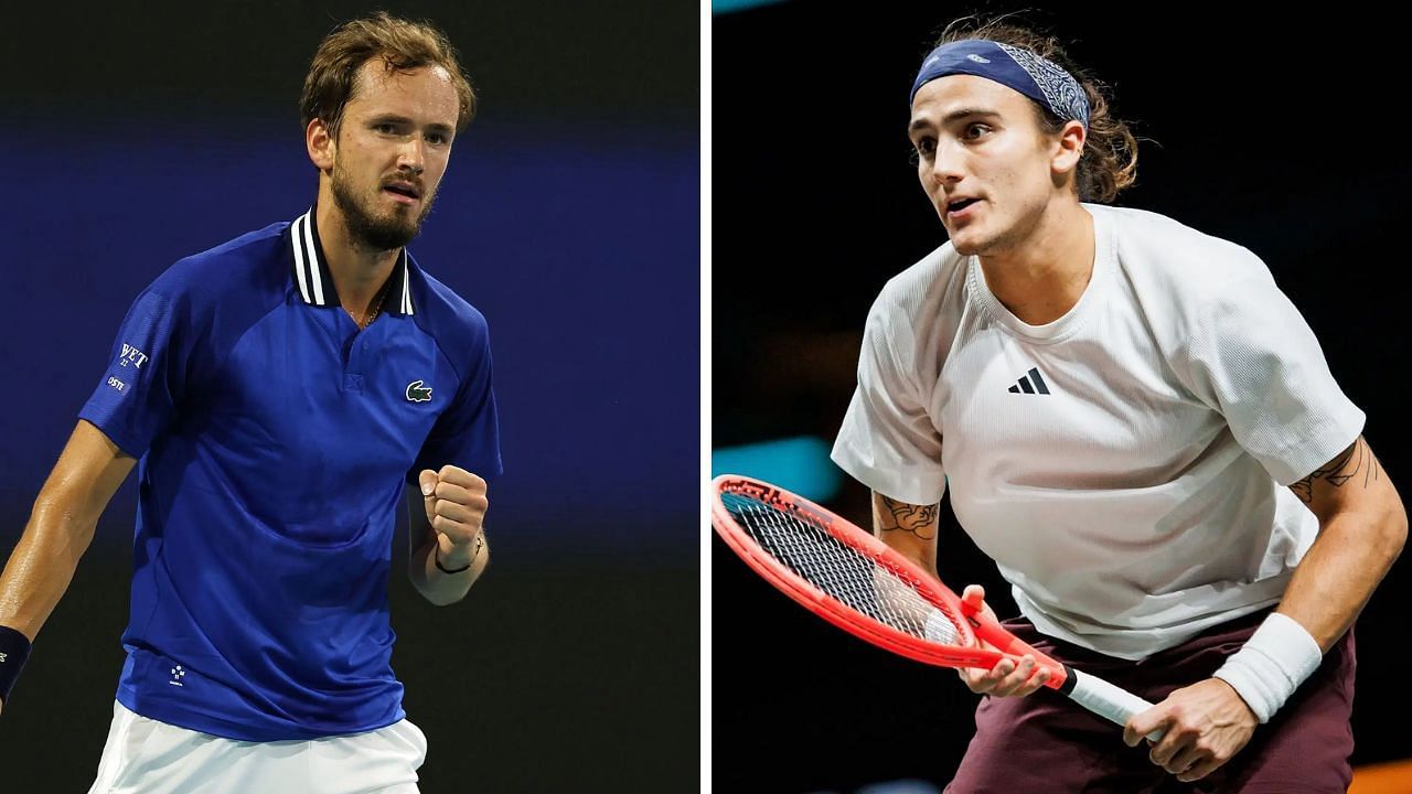 Daniil Medvedev and Mattia Bellucci will face each other for the first time.