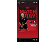 Jaz Agassi's Instagram story