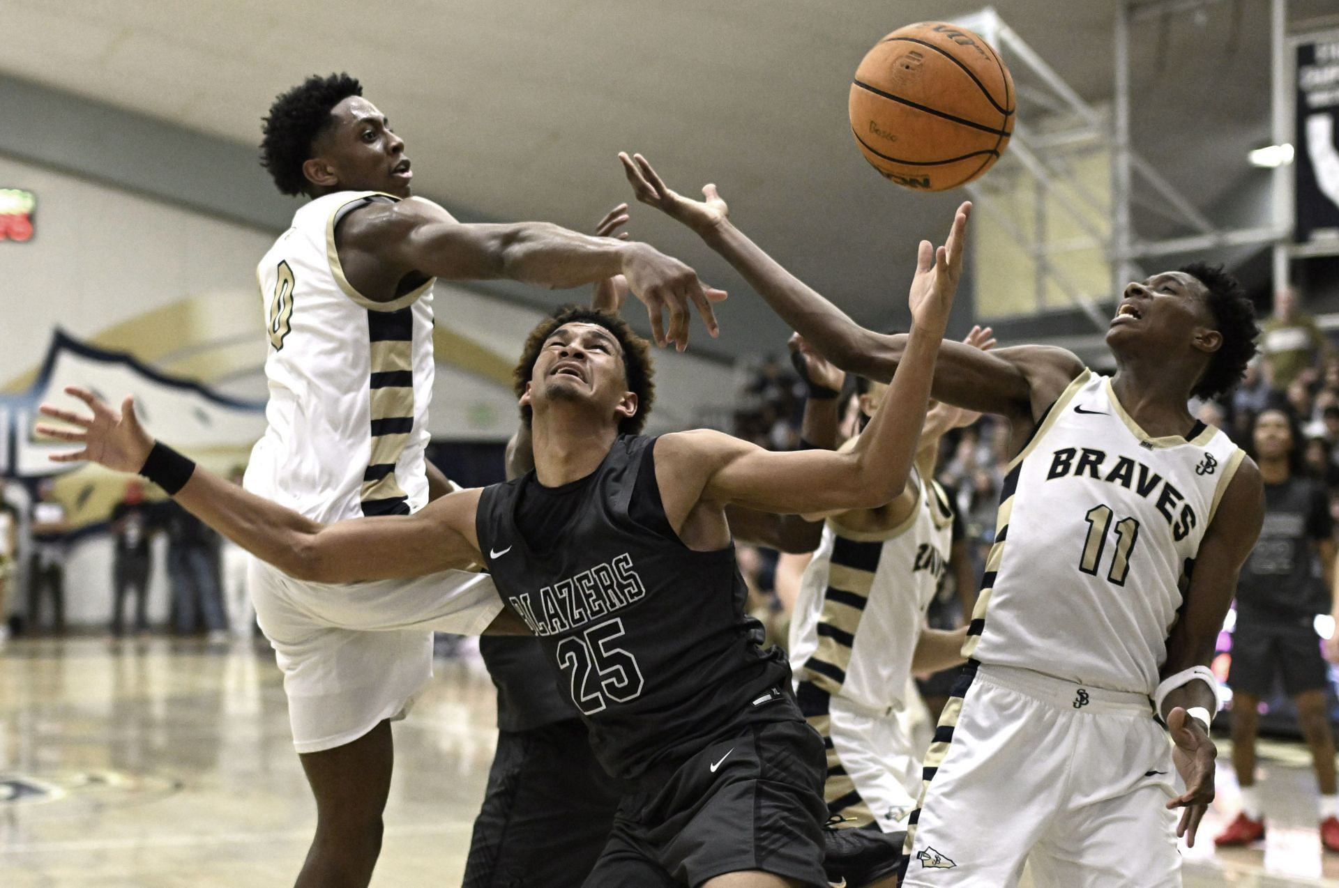 St. John Bosco defeated Sierra Canyon 60-55 to win a Open division playoff baseketball game. - Source: Getty