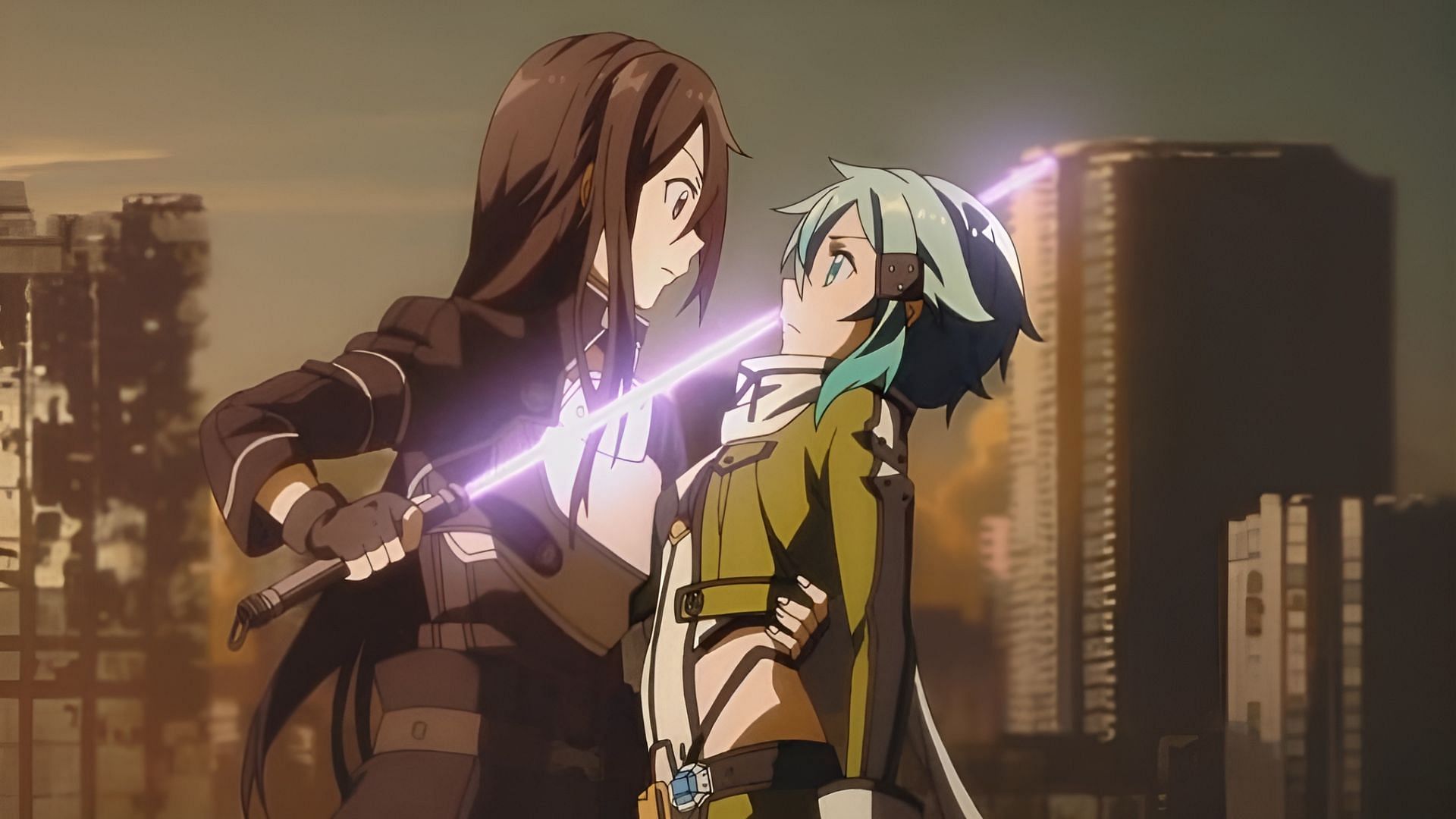 A still from SAO (Image via A-1 Pictures)