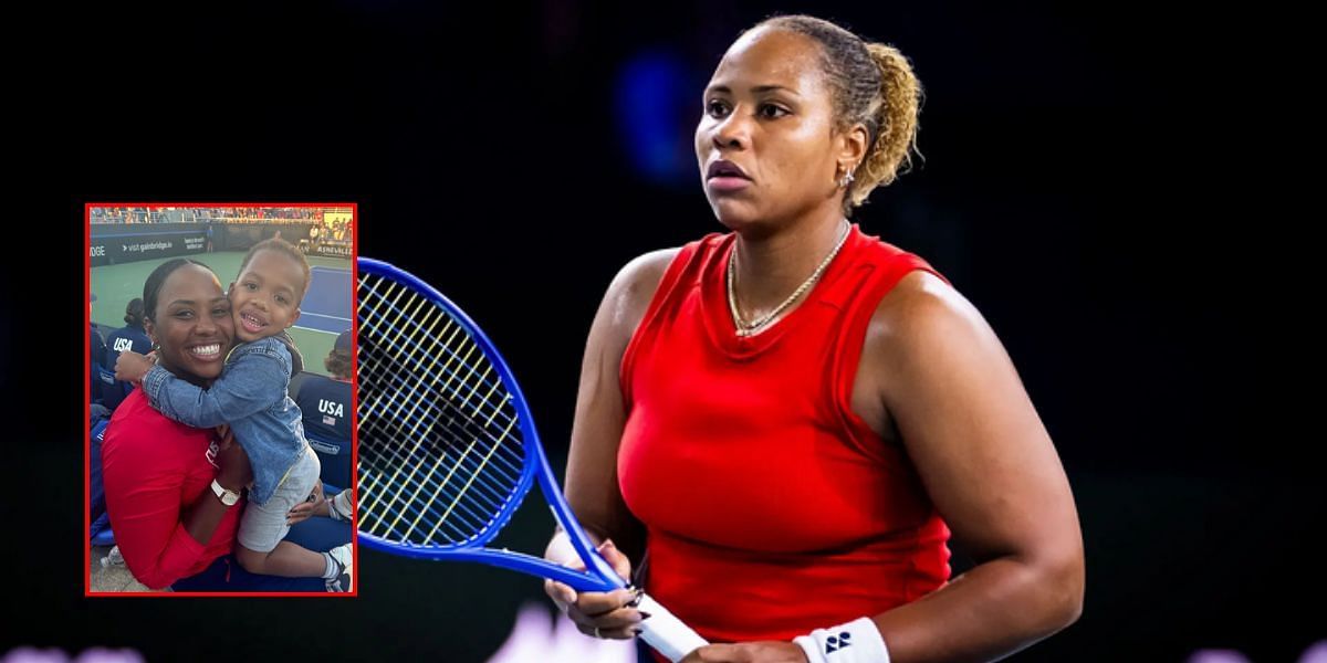 Taylor Townsend (Source: Getty &amp; https://www.instagram.com/p/C63y72HN6V5/?hl=en&amp;img_index=1 (inset)  