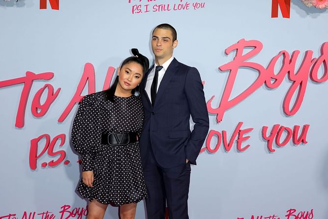 "I need a TATB wedding movie" - Fans react to Lana Condor and Noah Centineo reuniting at SAG Awards Spotlight dinner