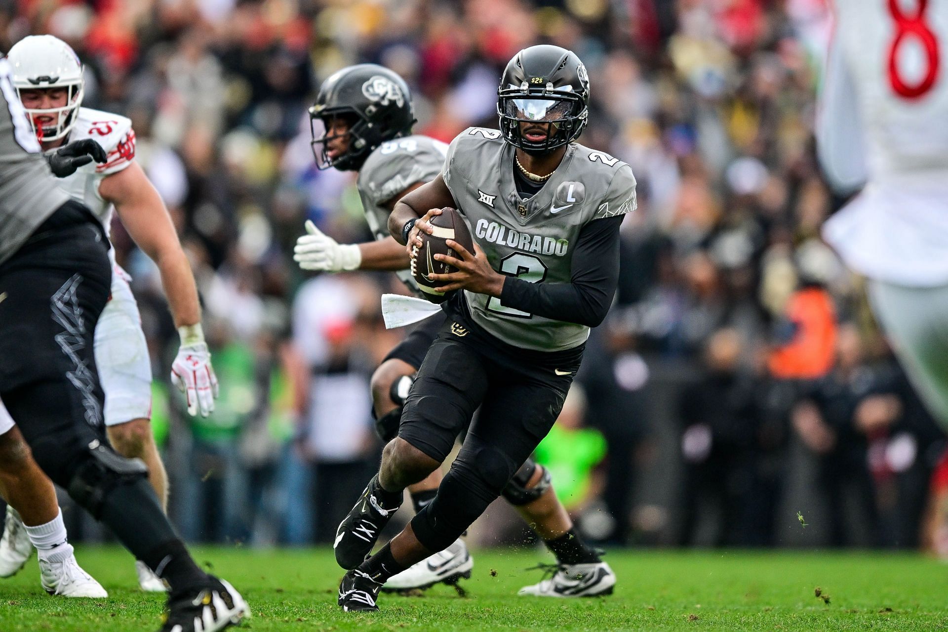 Shedeur Sanders during Utah v Colorado - Source: Getty