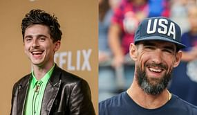 "I want to be up there"- Michael Phelps receives special shout out from Timothee Chalamet during SAG Awards