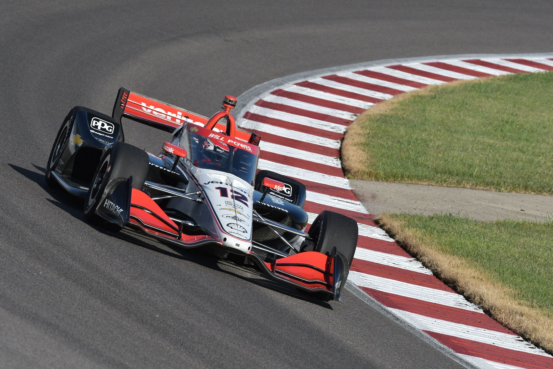 Will Power driving for Team Penske races in the Bommarito Automotive Group 500 - Source: Getty