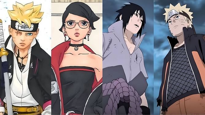 Boruto and Sarada's duo creates a fascinating dynamic with Naruto and Sasuke from Shippuden