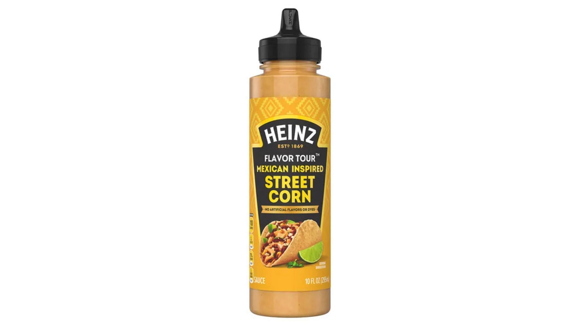 Flavor Tour Mexican-Inspired Street Corn Sauce (Image via Heinz)