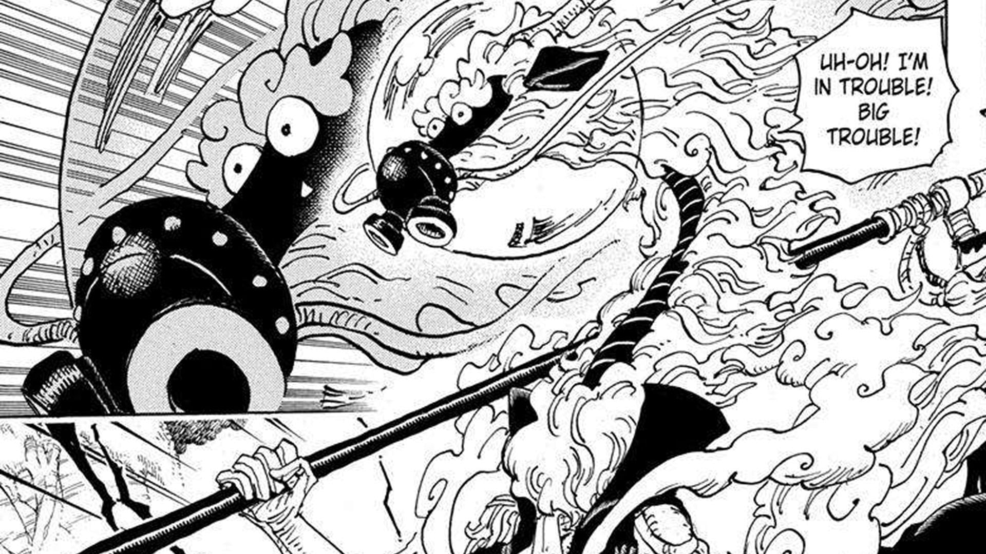 Killingham in the One Piece manga (Image via Shueisha)