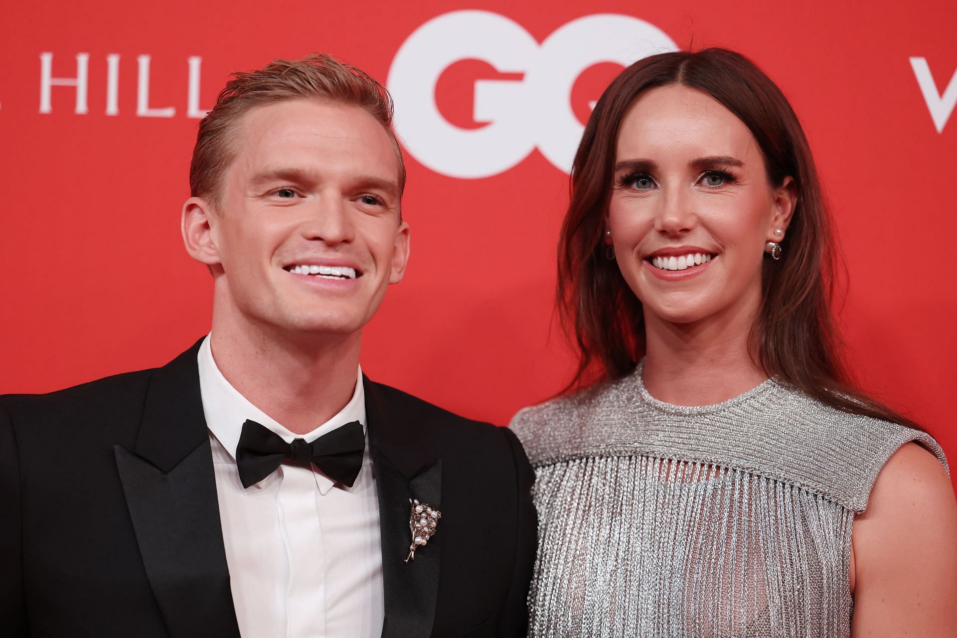 Cody Simpson and Emma McKeon during their time at the 2024 GQ Men of the Year awards (Image via: Getty Images)