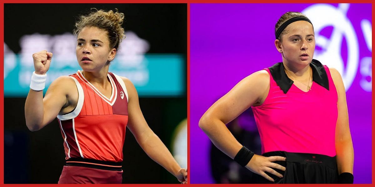 Jasmine Paolini and Jelena Ostapenko will be in action. (Source: Getty)