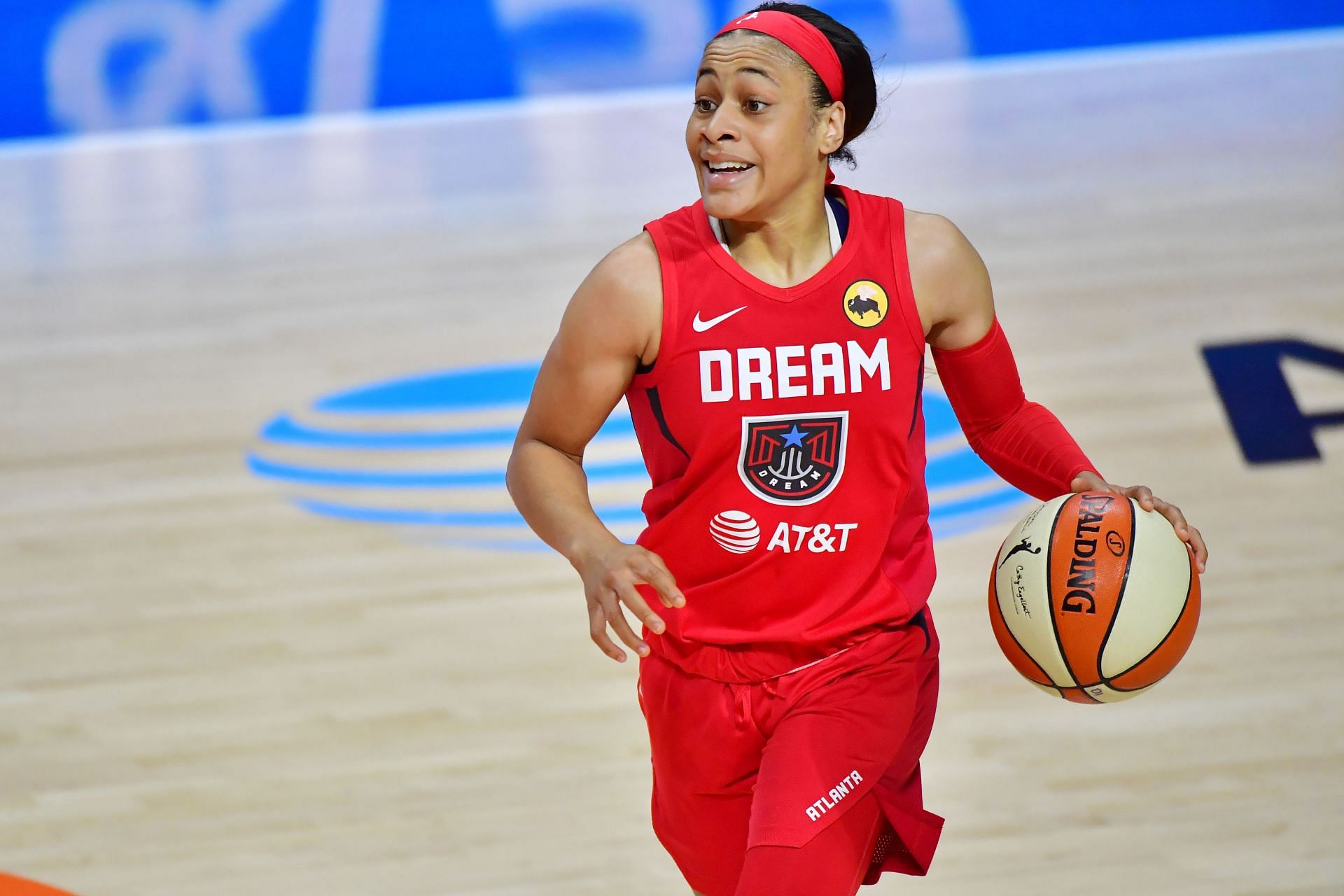 Chennedy Carter during her rookie season with the Atlanta Dream - Source: Getty