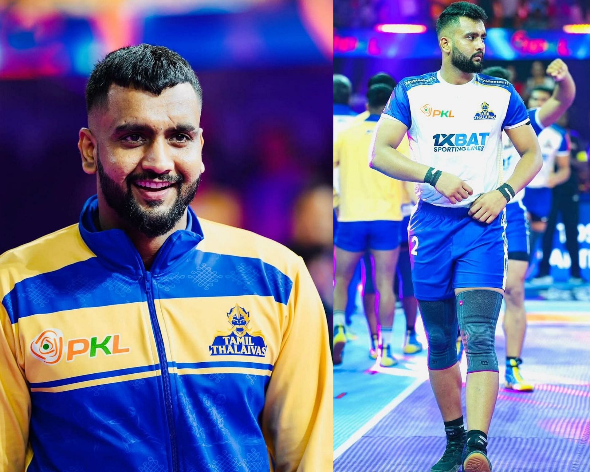 Sahil Gulia (Image via Instagram/PKL &amp; Tamil Thalaivas)