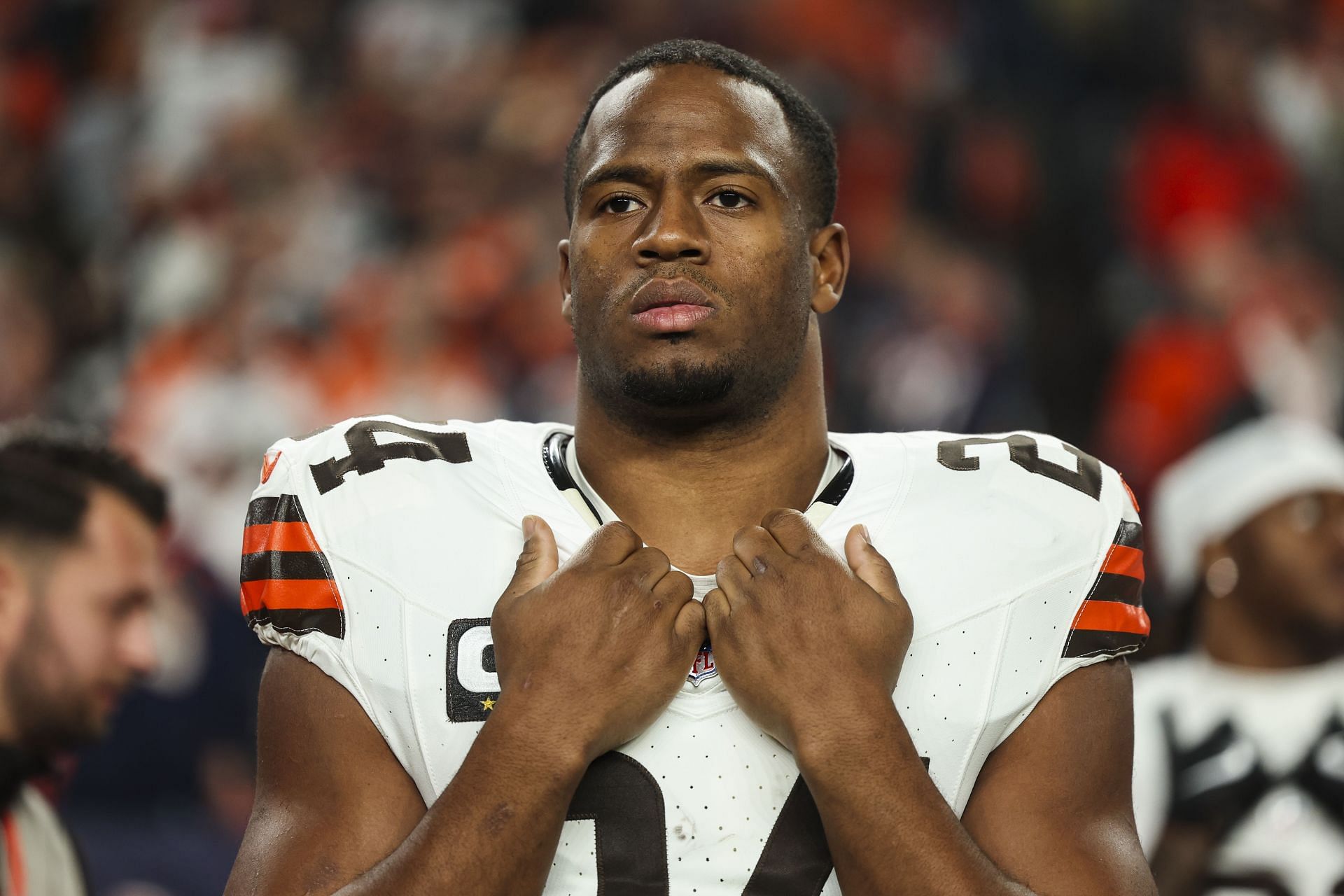 Nick Chubb of the Cleveland Browns - Source: Getty