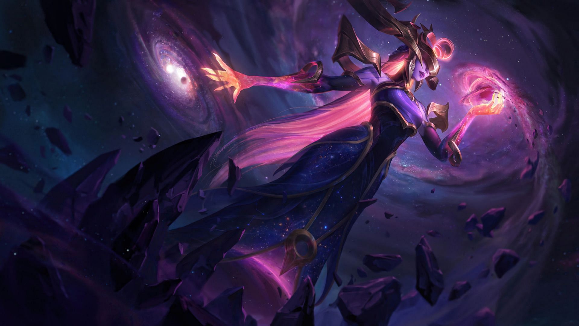 Dark Cosmic Lissandra in League of Legends (Image via Riot Games)