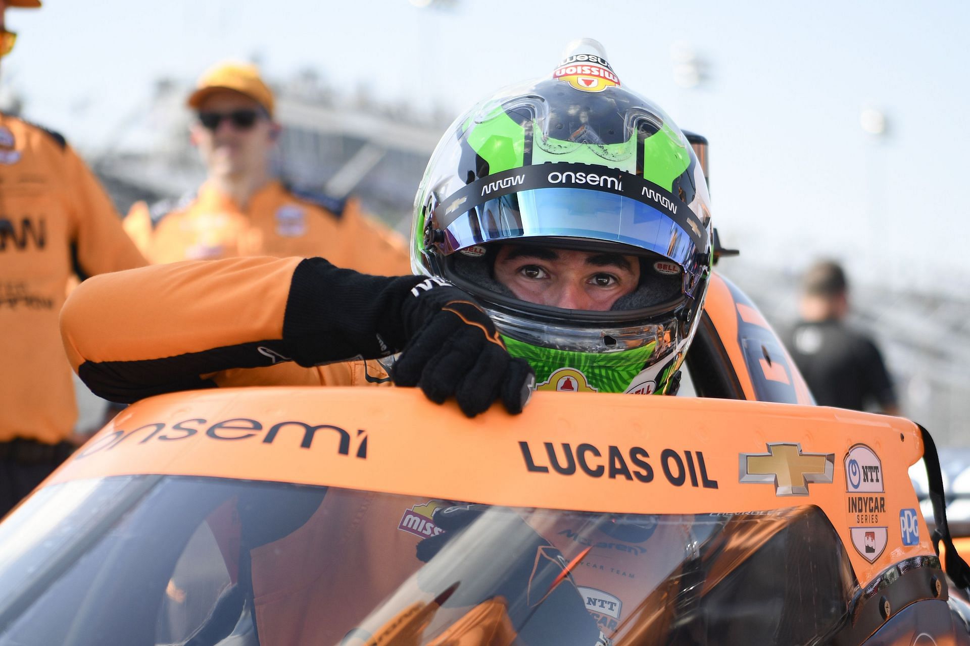 Nolan Siegel- NTT IndyCar Series Bommarito Automotive Group 500 - Source: Getty