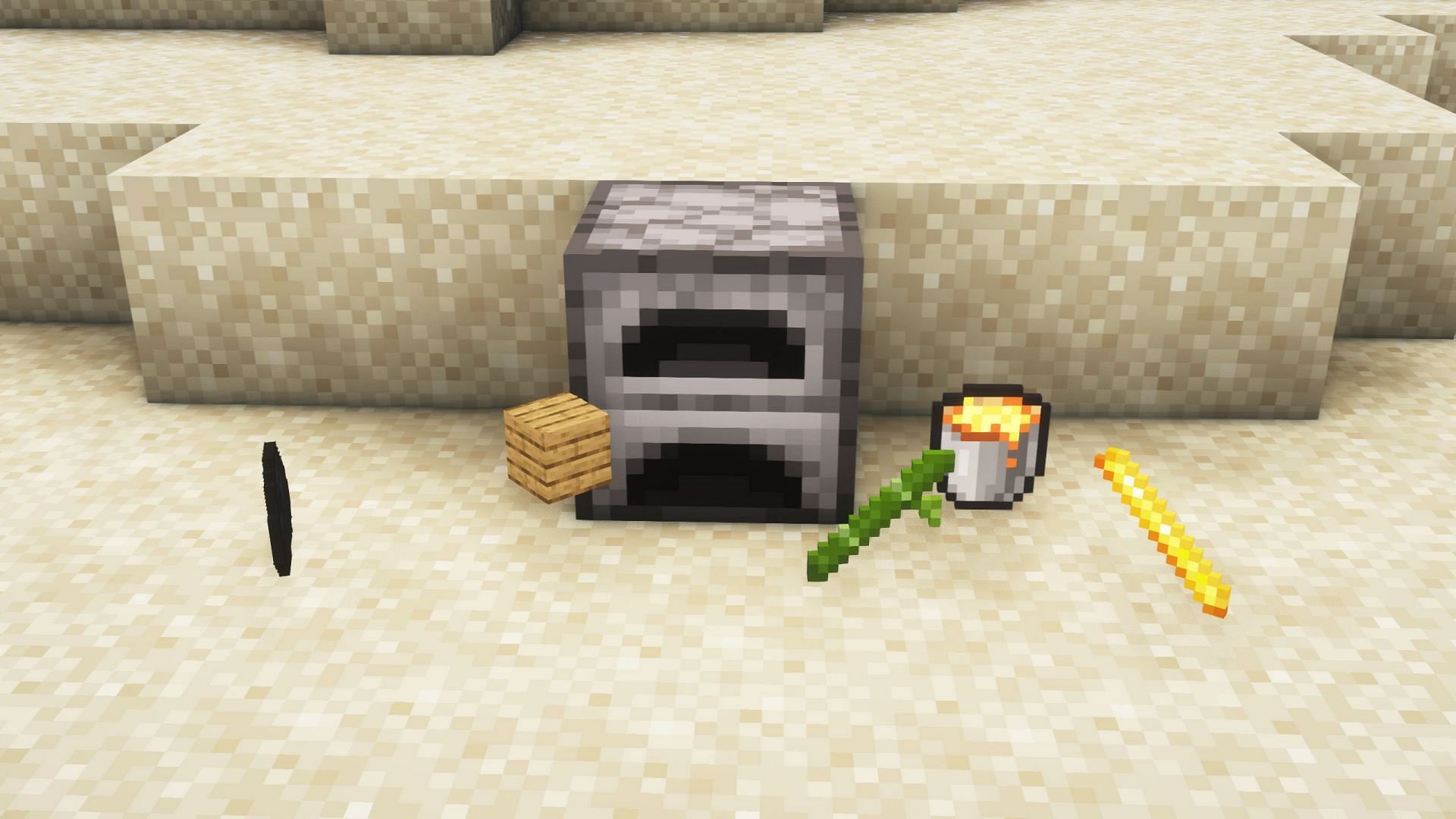 Fuel is an item that can be smelted in any furnace to process other items (Image via Sportskeeda Gaming/Mojang)