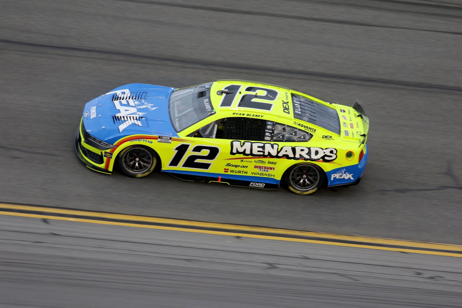 Ryan Blaney (#12 Team Penske Menards Ford) - Source: Getty