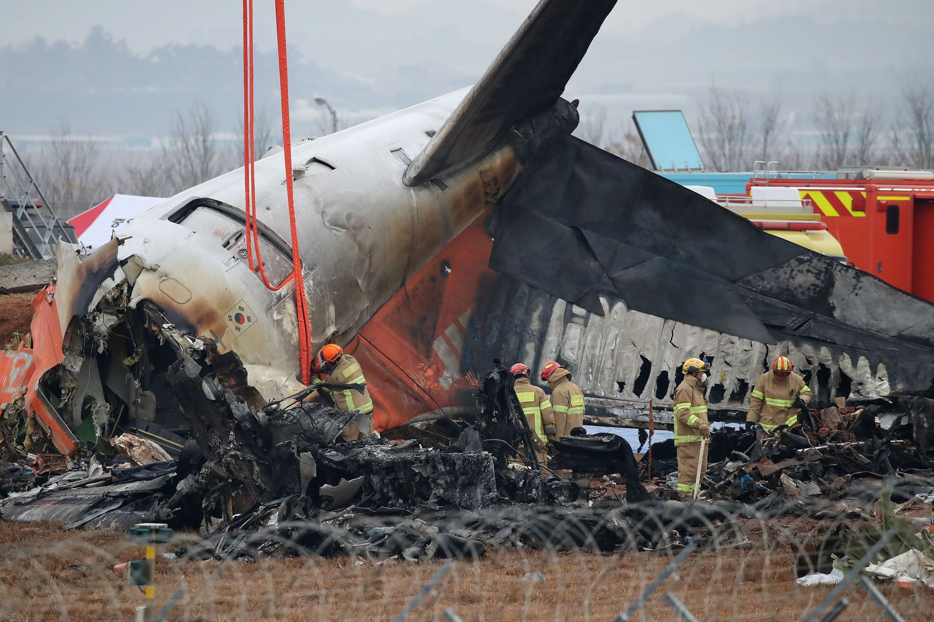 Plane Crash Kills Many In South Korea - Source: Getty