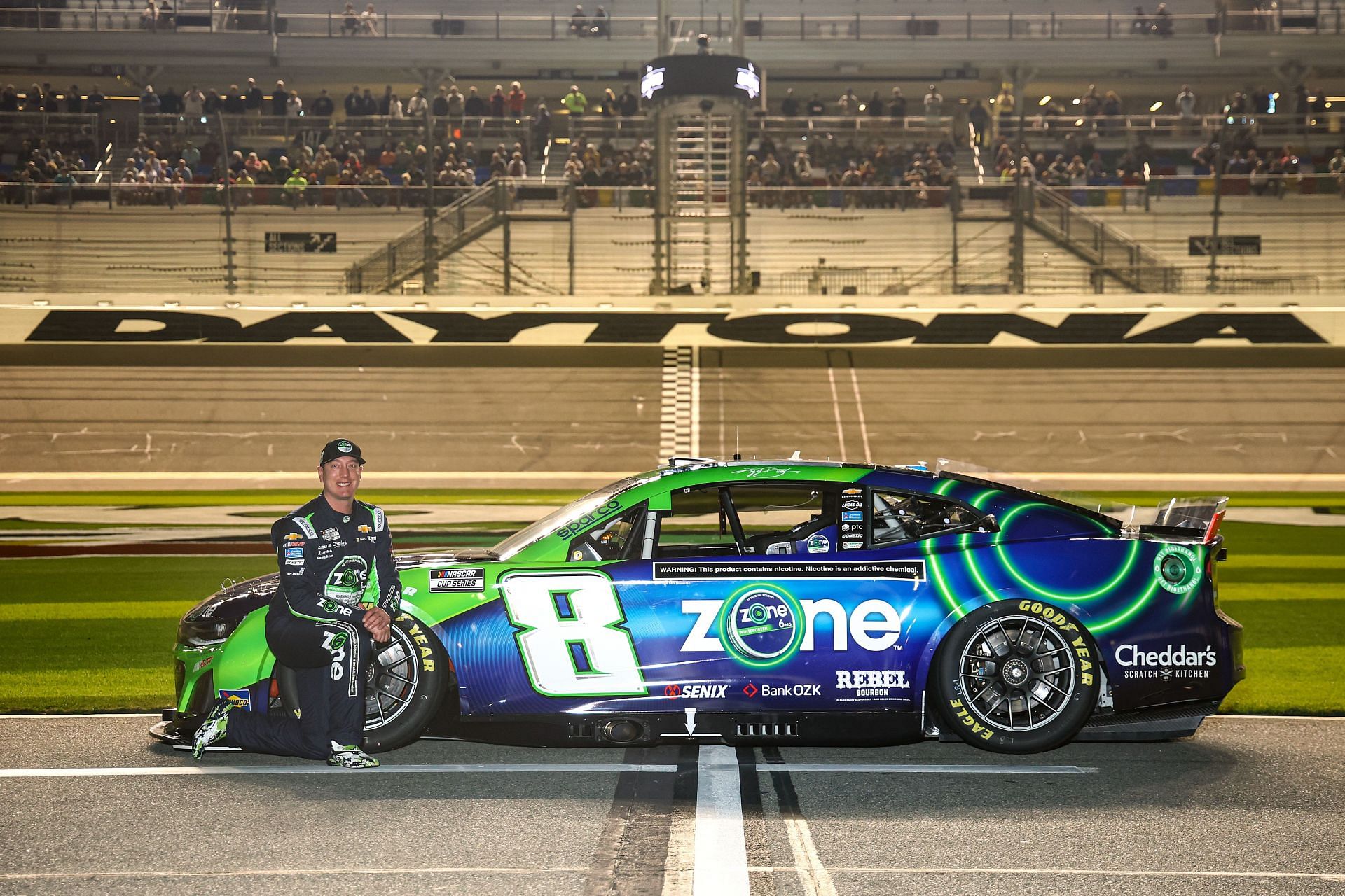 Kyle Busch, driver of the #8 zone Chevrolet - Source: Getty