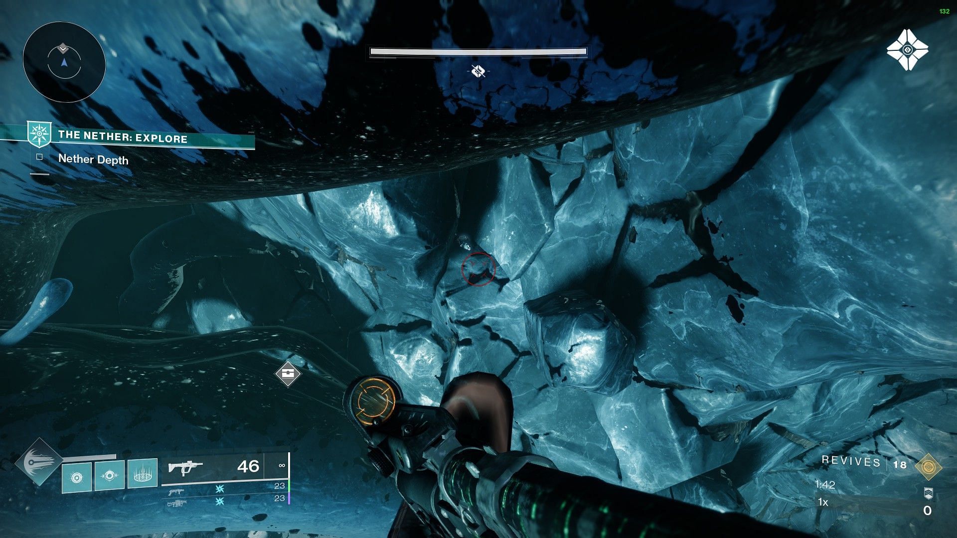 A Wormspawn is beneath the tentacle (Image via Bungie)