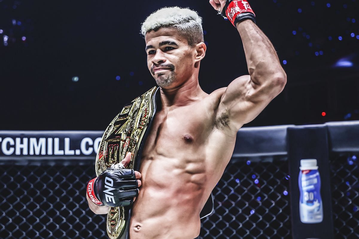 ONE bantamweight MMA world champion Fabricio Andrade. [Photo via: ONE Championship]