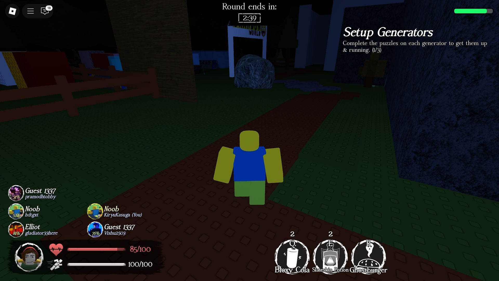 Gameplay still (Image via Roblox)