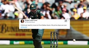 "His prime days are over" - Fans erupt after Babar Azam perishes for just 10 in PAK vs NZ ODI tri-series opener