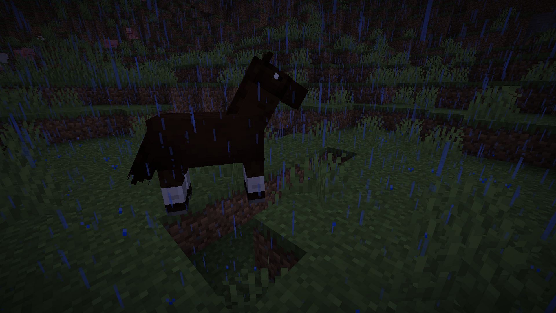 Horses are a useful mob for many players (Image via Mojang Studios)