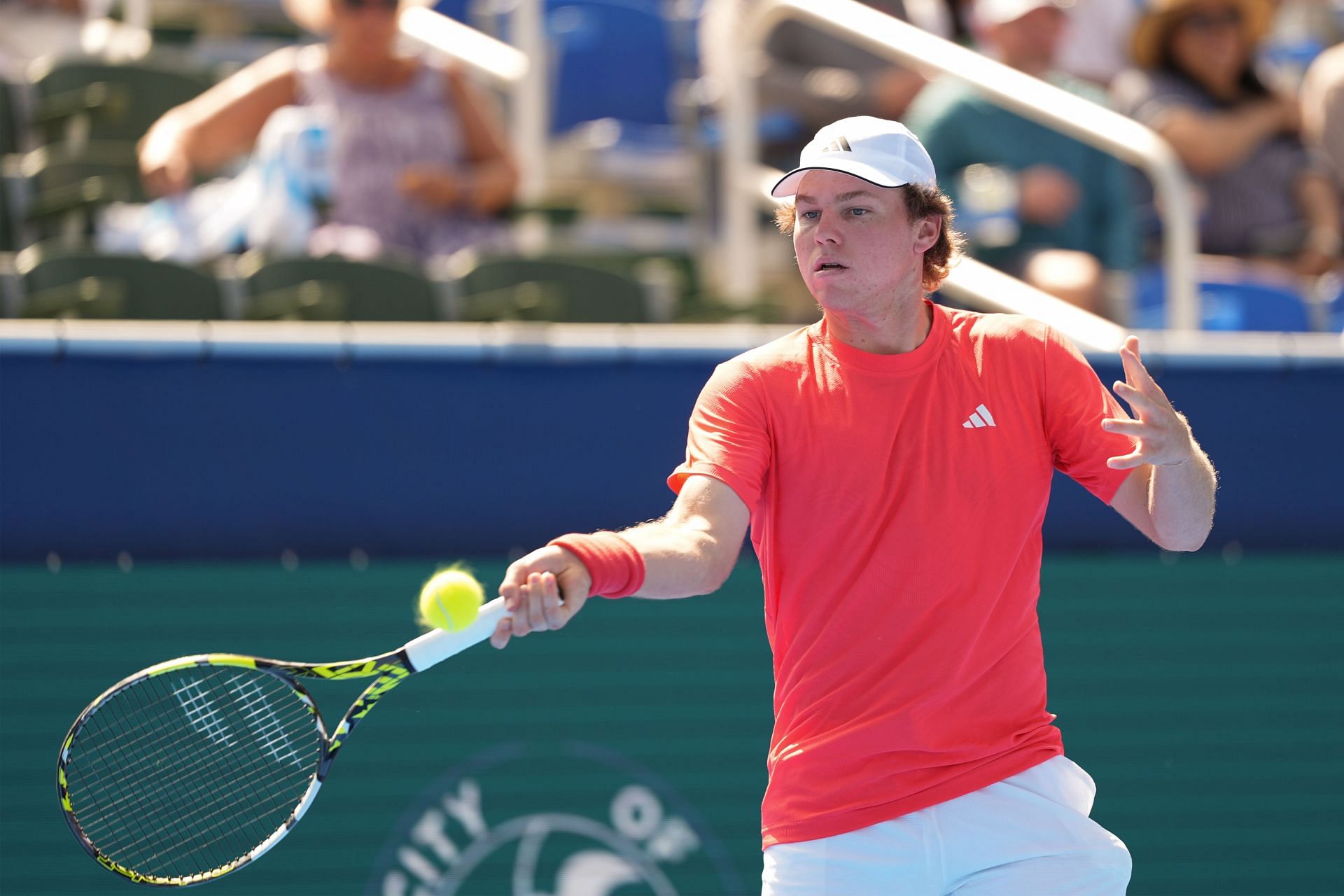 Alex Michelsen at the Delray Beach Open 2025. (Photo: Getty)