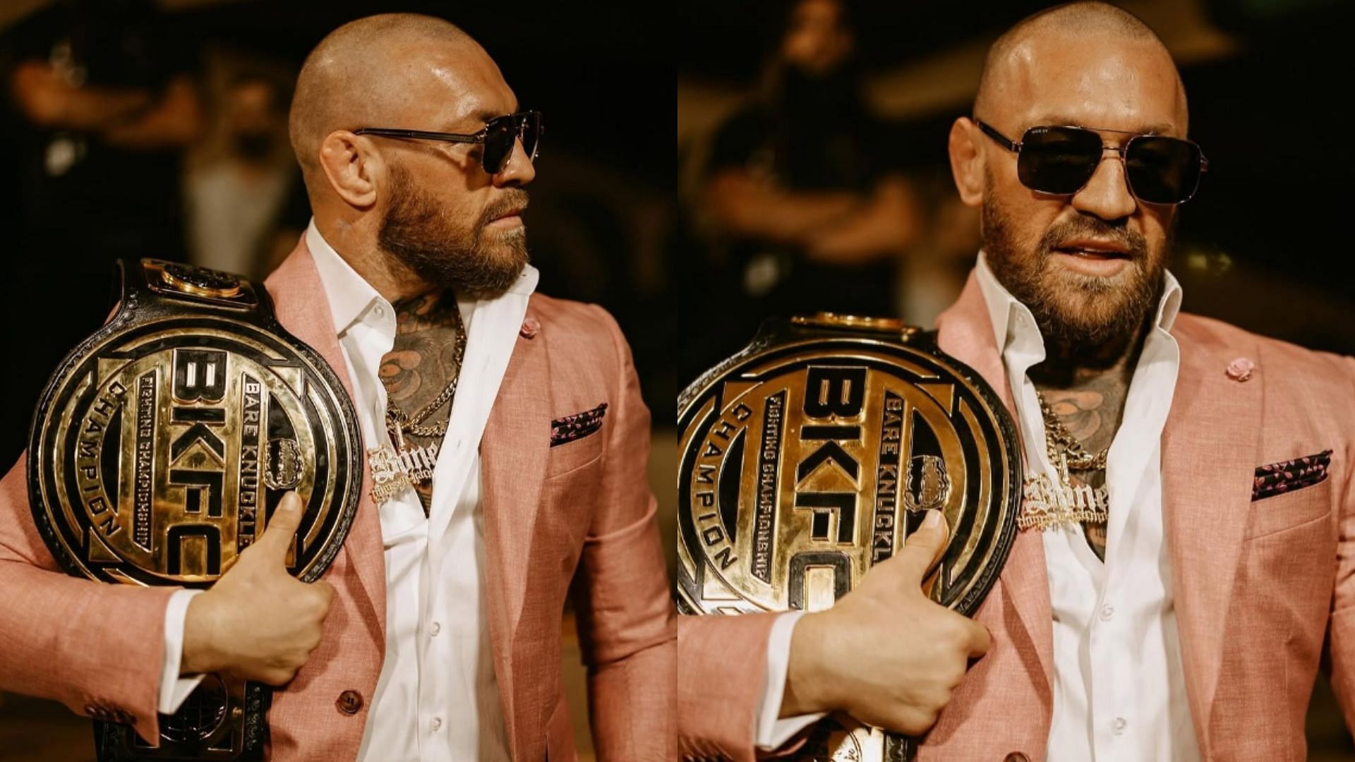 BKFC president names dream opponents for Conor McGregor [Images courtesy of @thenotoriousmma on Instagram]