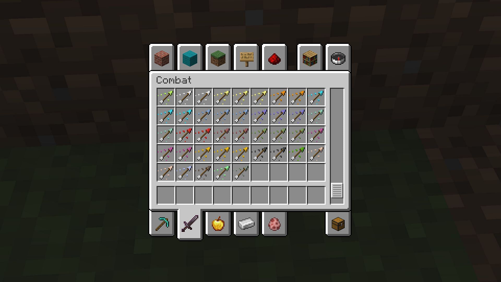 Tipped arrows can also receive new textures (Image via Sportskeeda Gaming || Mojang Studios)