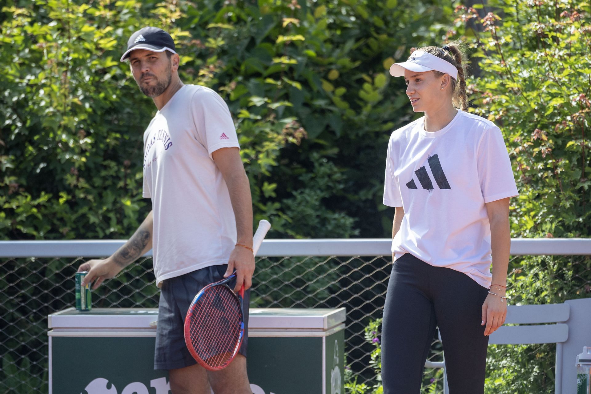 Elena Rybakina and Stefano Vukov - Source: Getty