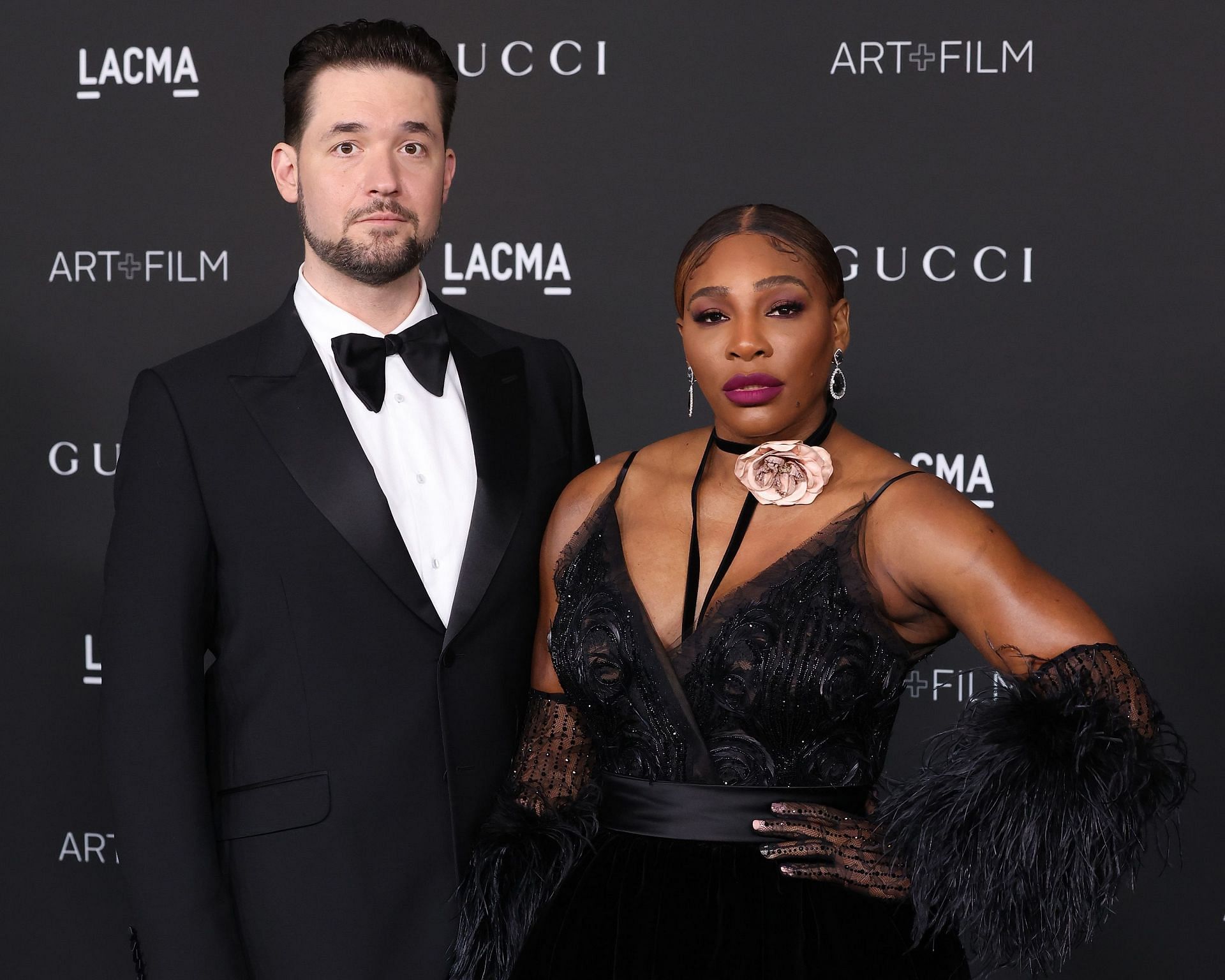 Serena Williams with her husband Alexis Ohanian - Source: Getty