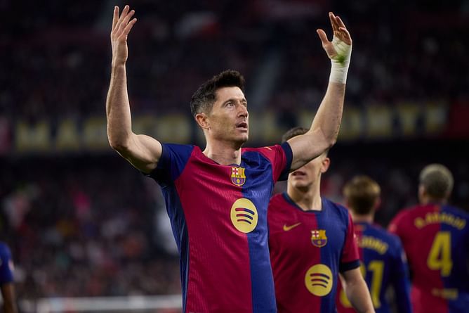 Hansi Flick does not see 23-year-old Barcelona star as replacement or alternative to Robert Lewandowski: Reports