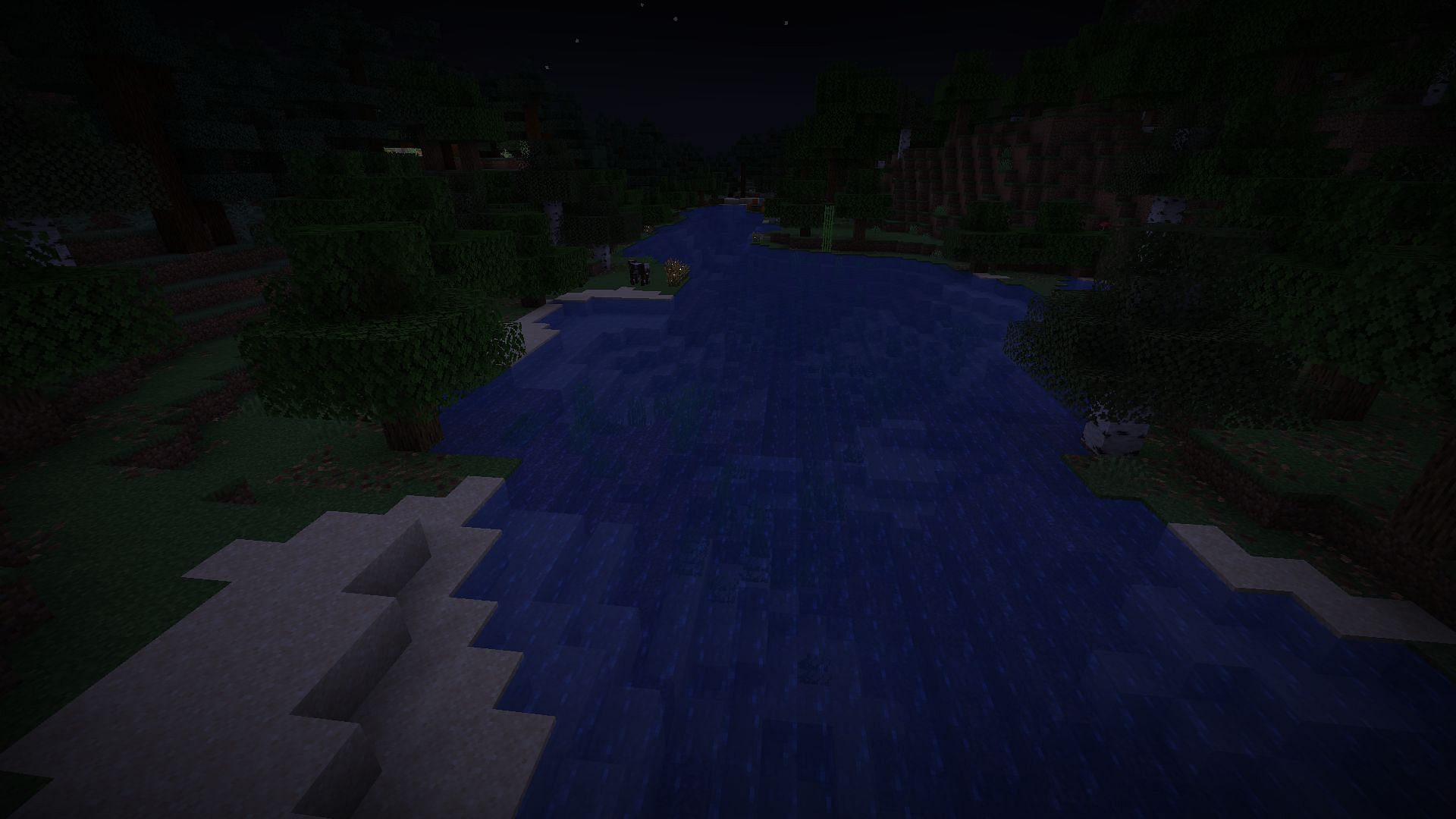 River biomes could use a bit more wildlife (Image via Mojang Studios)