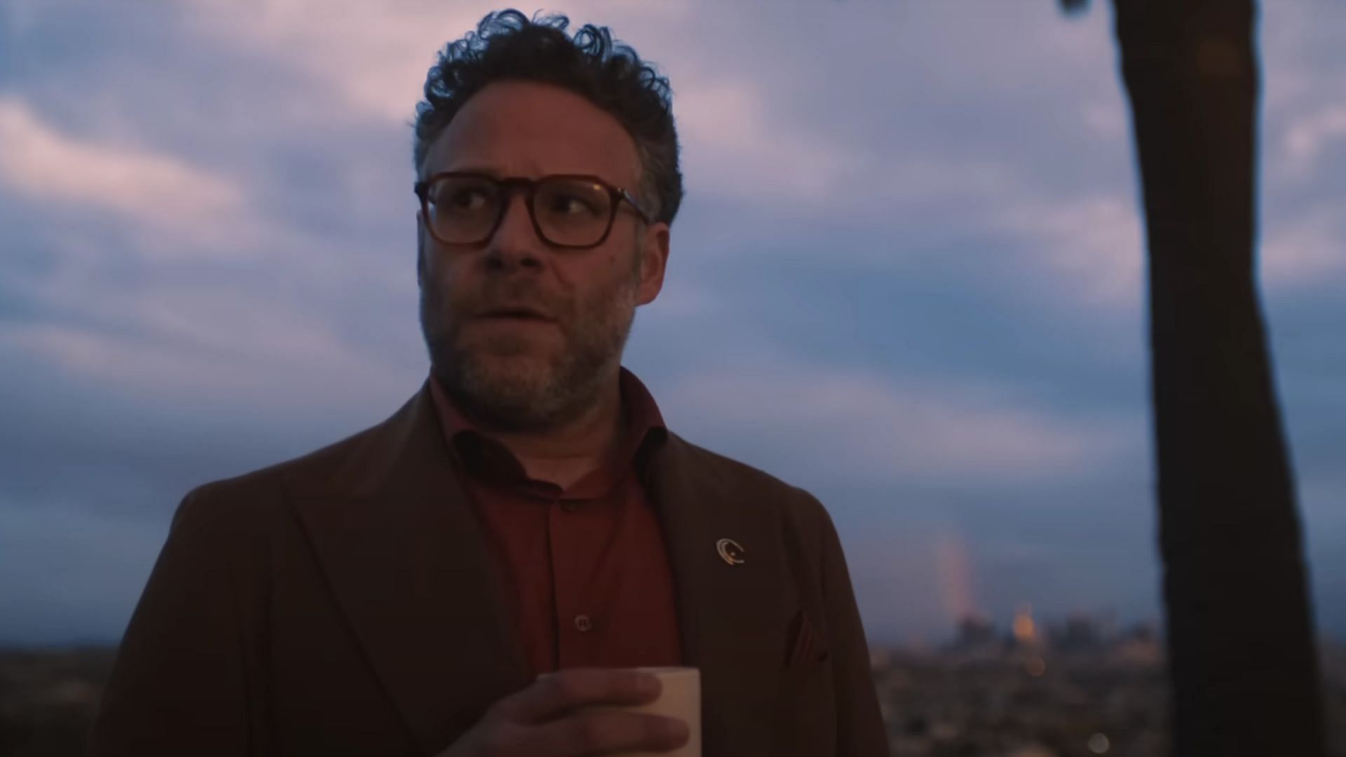 Seth Rogen stars in The Studio on Apple TV+ (Image via YouTube/@Apple Tv +)