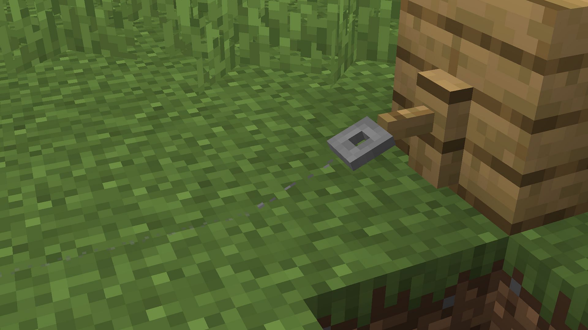 Strings can be used to set up traps in Minecraft (Image via Sportskeeda Gaming/Mojang)