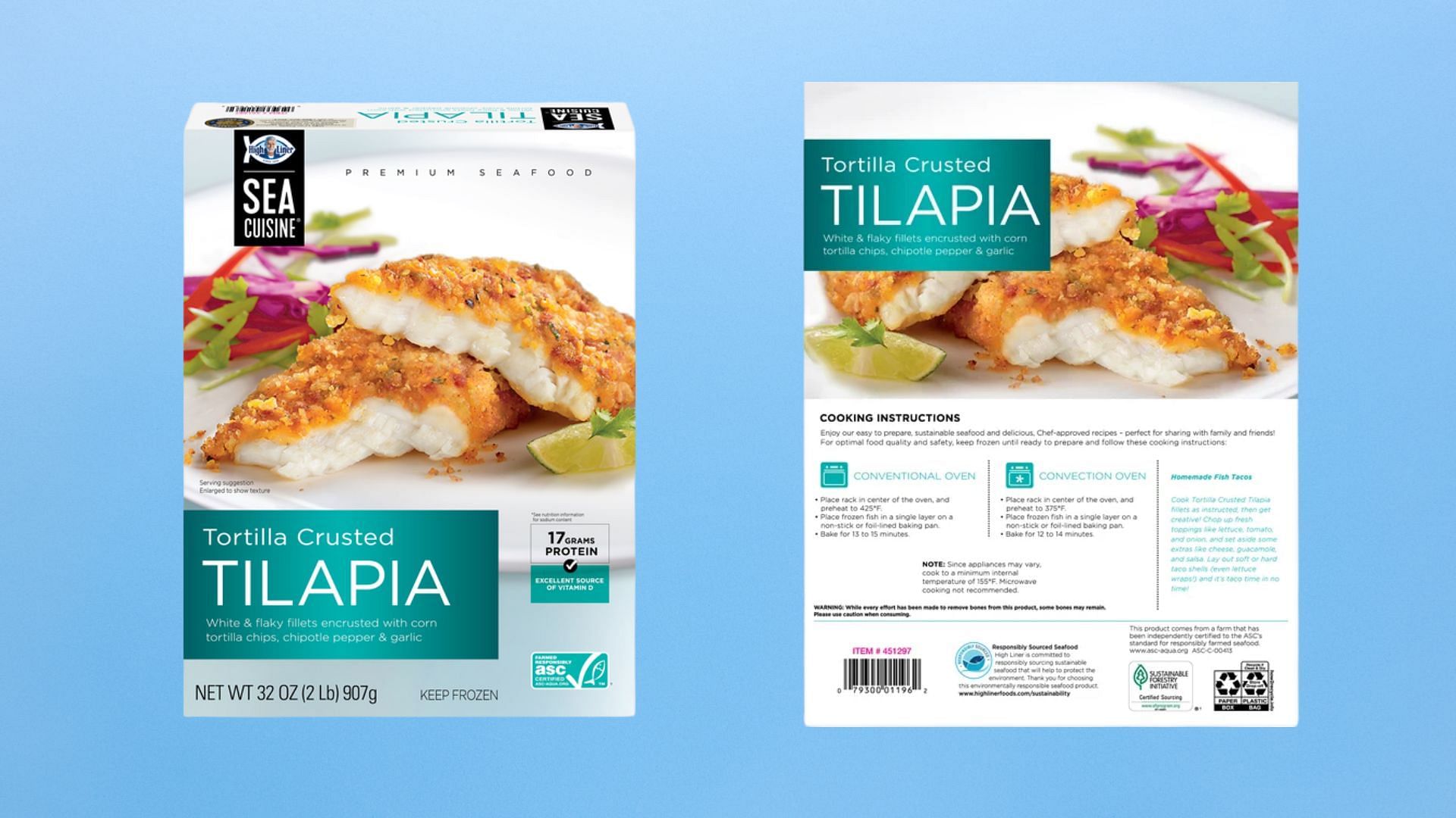 Sea Cuisine Tortilla-Crusted Tilapia has $4 off in the warehouse only (Image via Costco)