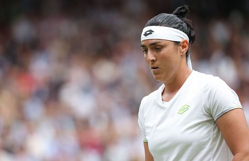 Ons Jabeur in her final match at Wimbledon 2023 - Source: Getty