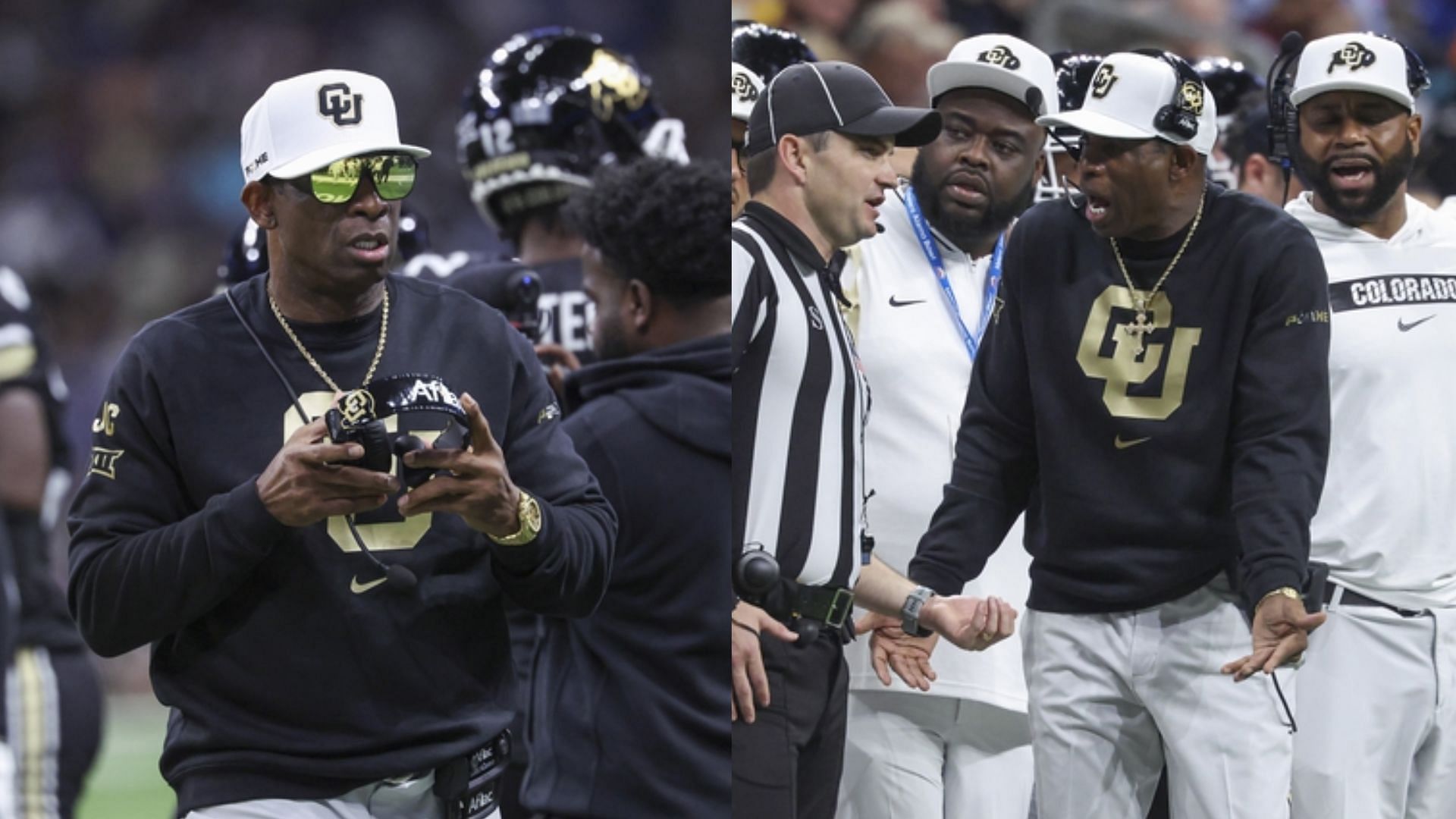 Colorado Buffaloes coach Deion Sanders 