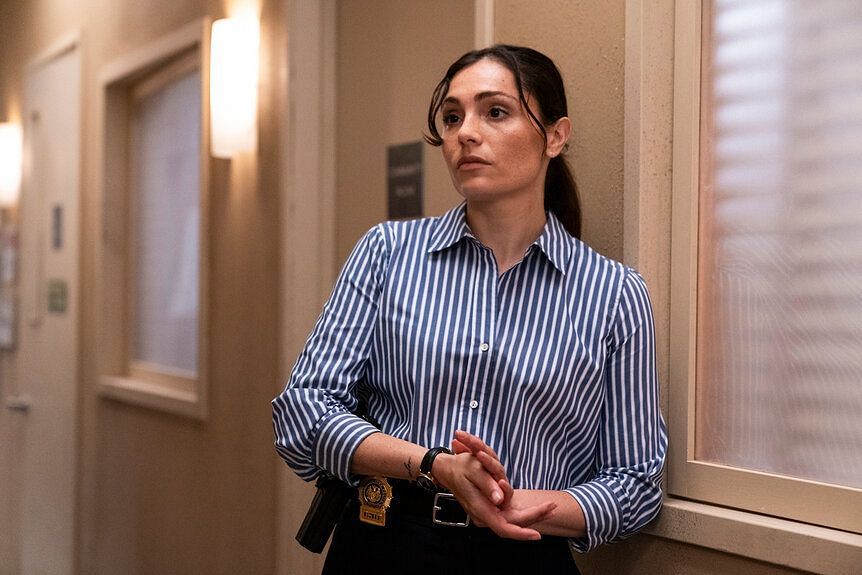 Juliana Aid&eacute;n Martinez as Detective Kate Silva in Law &amp; Order: Special Victims Unit Season 26, (Image via NBC)