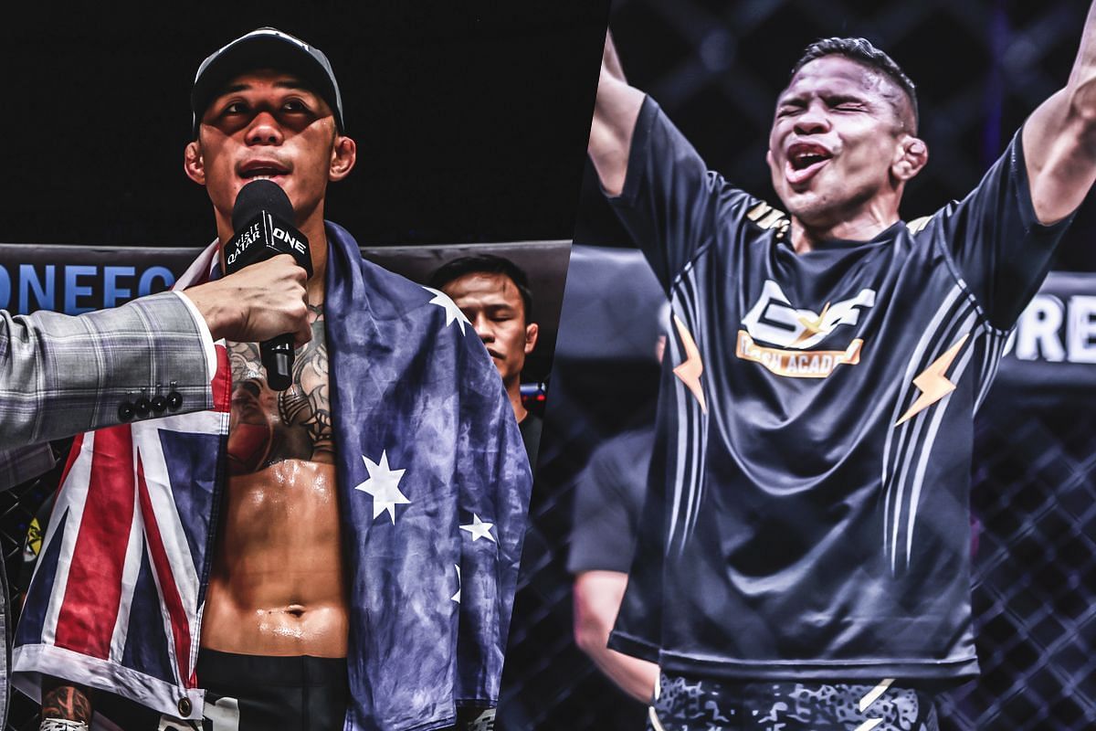 Martin Nguyen (left) and Bibiano Fernandes (right). [Photos from ONE Championship]