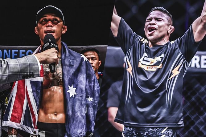 “It’s been an honor” - ONE Championship OGs Martin Nguyen and Bibiano Fernandes pay each other respect backstage at ONE 171